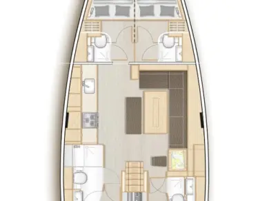 Huur een Hanse Hanse 508 in Šibenik