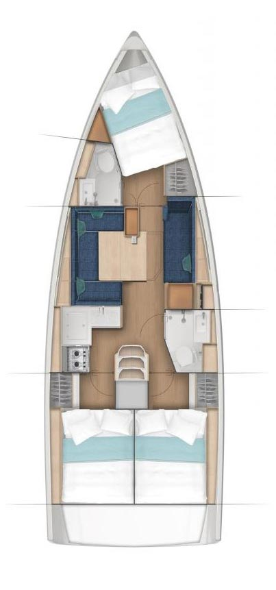 Huur Zeilboot met of zonder schipper Jeanneau in Biograd na Moru
