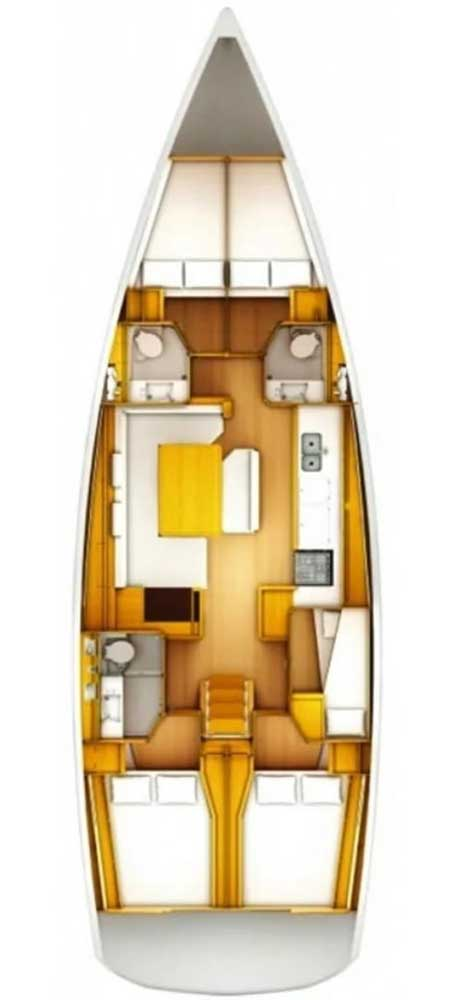Huur een Jeanneau Sun Odyssey 519 in Tropea