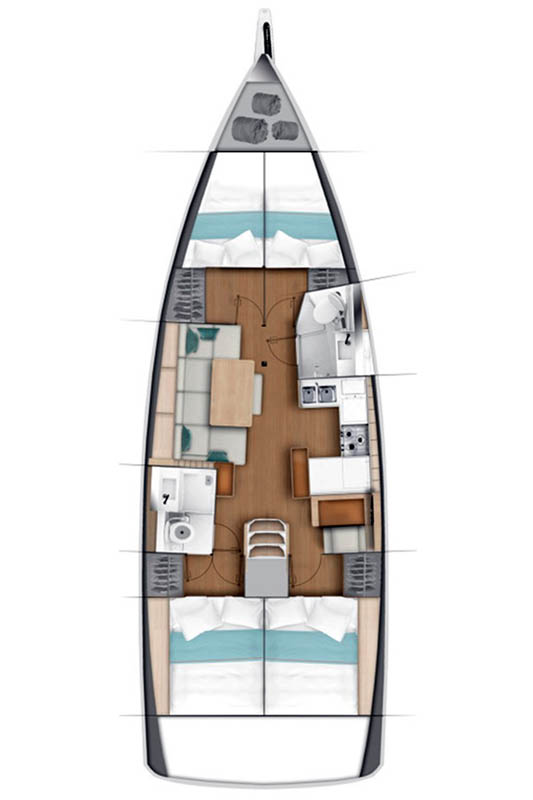 Huur Zeilboot met of zonder schipper Jeanneau in Palma de Mallorca