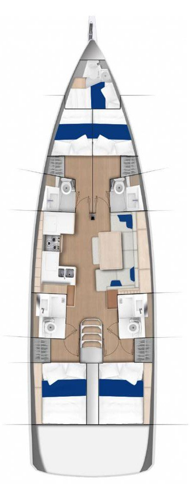 Jeanneau Sun Odyssey 490 te huur van particulier of professional in Álimos