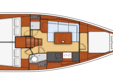 Bootverhuur Biograd na Moru goedkoop Oceanis 38