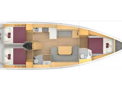 Huur een Bavaria Bavaria C42 in Pirovac