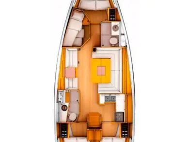 Verhuur Zeilboot Jeanneau met vaarbewijs