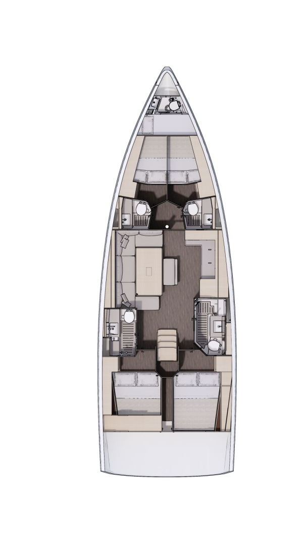 Verhuur Zeilboot Dufour met vaarbewijs