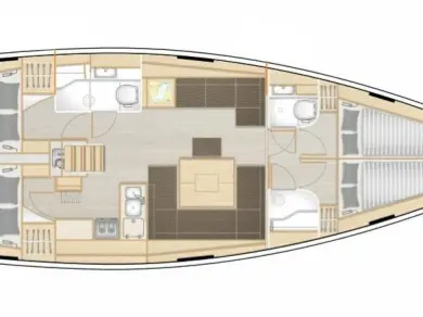 Verhuur Zeilboot Hanse met vaarbewijs