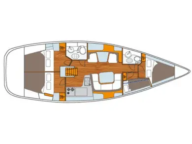 Verhuur Zeilboot Jeanneau met vaarbewijs
