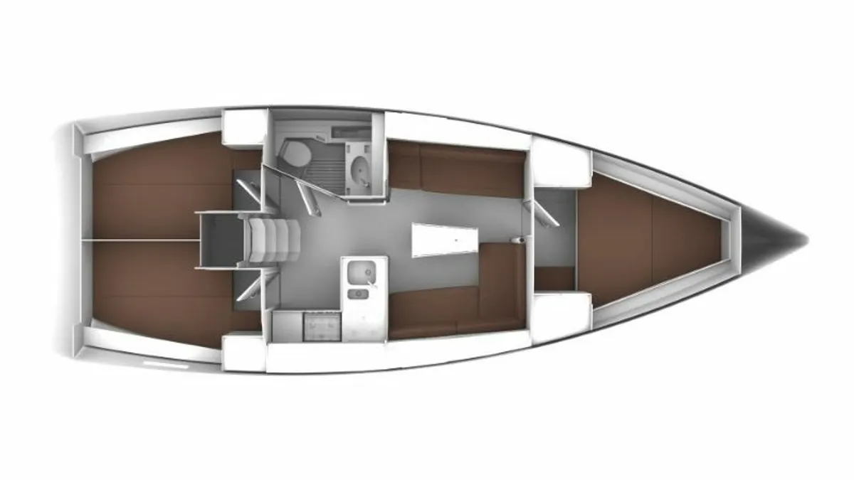 Bootverhuur Sukošan goedkoop Cruiser 37
