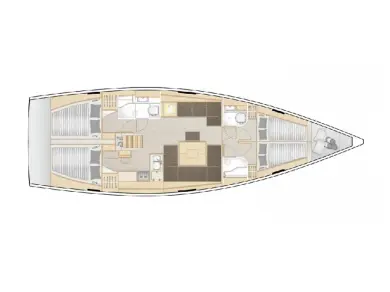 Verhuur Zeilboot in Sukošan - Hanse Hanse 458
