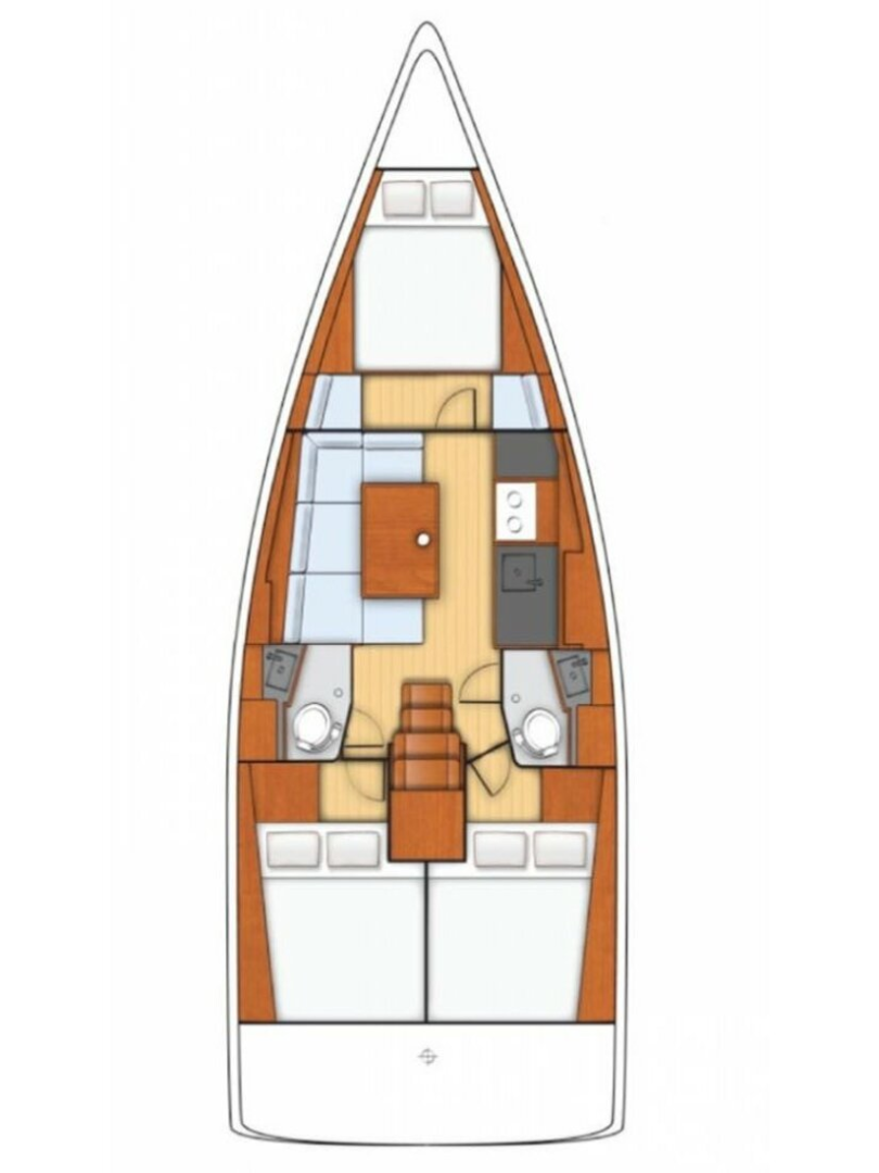 Verhuur Zeilboot in Zadar - Bénéteau Oceanis 38.1