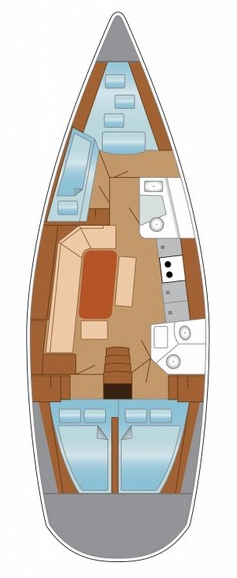 Jachthuur in Trogir - Cobra Yachts Cobra 41 via SamBoat