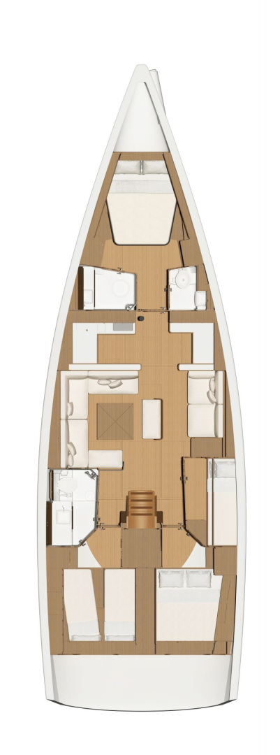 Huur Zeilboot met of zonder schipper Dufour in Cecina
