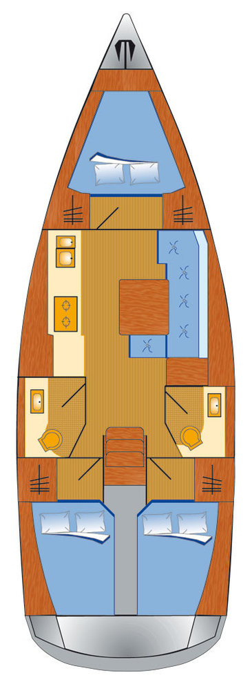 Verhuur Zeilboot Dufour met vaarbewijs