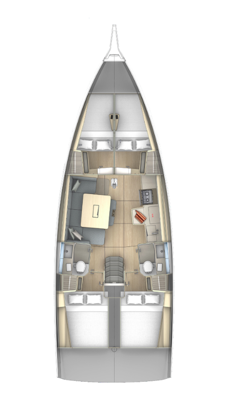 Huur Zeilboot met of zonder schipper Dufour in Primošten