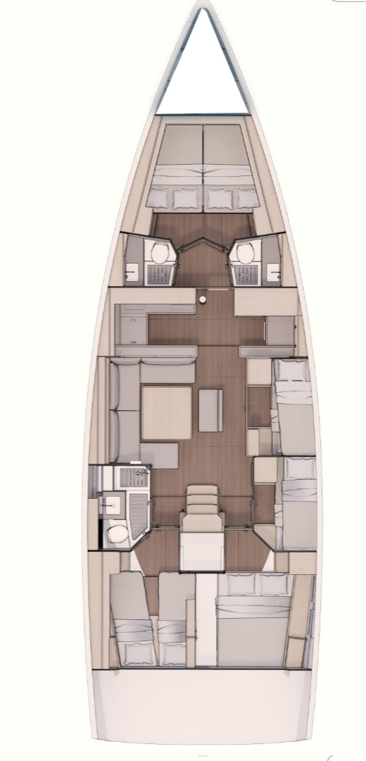 Jachthuur in Vodice - Dufour Dufour 530 via SamBoat