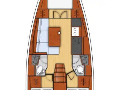 Huur Zeilboot met of zonder schipper Bénéteau in Komolac
