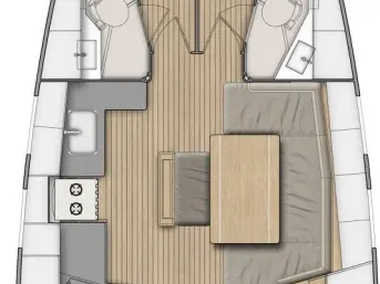 Huur Zeilboot met of zonder schipper Bénéteau in Trogir