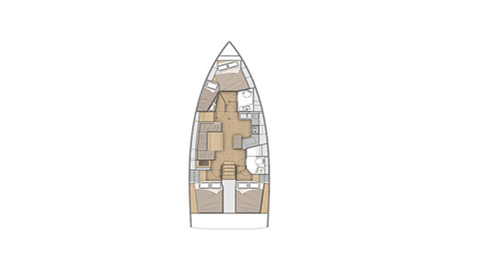 Huur Zeilboot met of zonder schipper Bénéteau in Pálairos