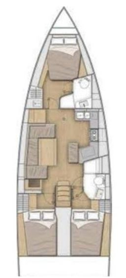 Verhuur Zeilboot Bénéteau met vaarbewijs