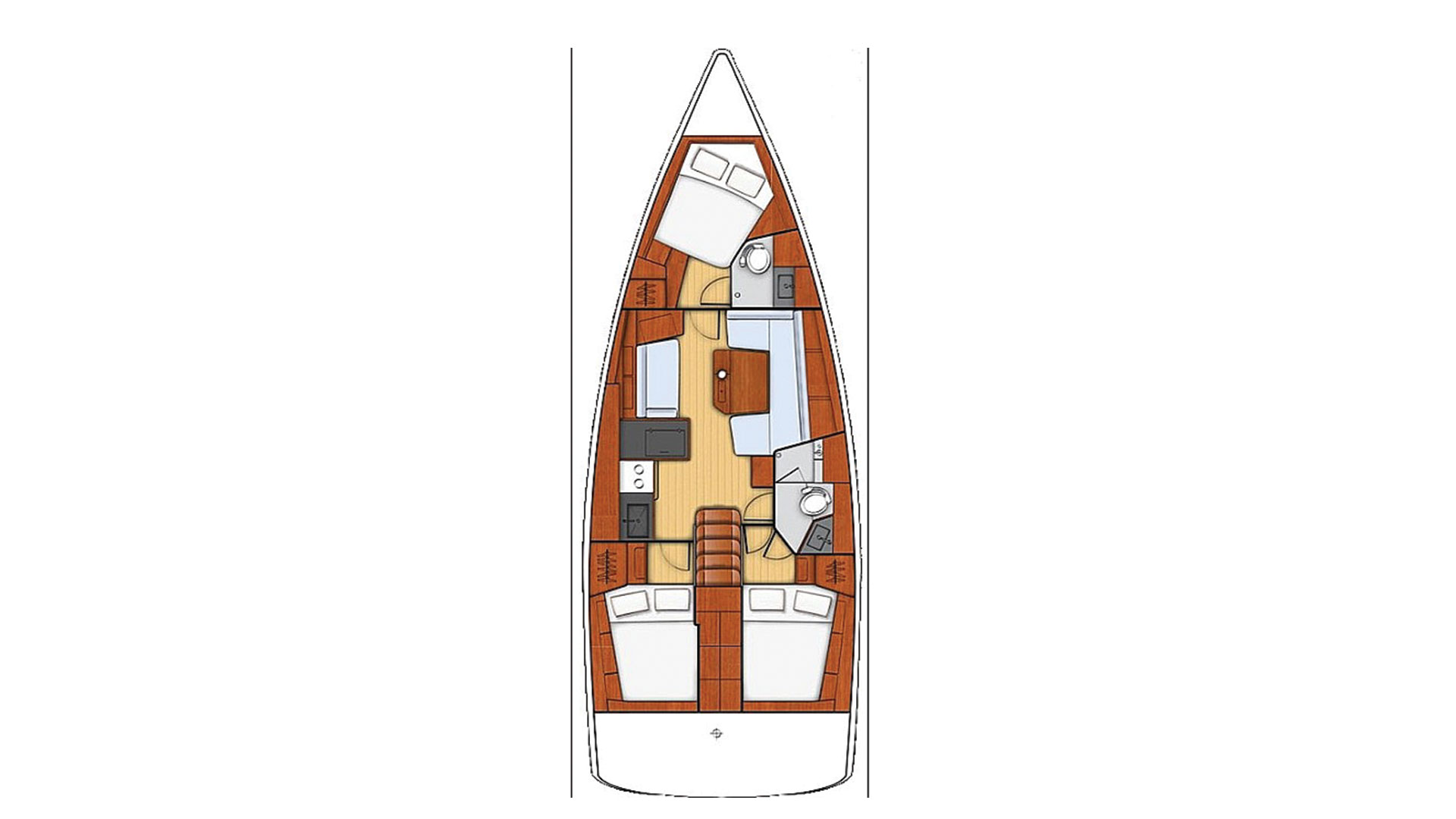Bootverhuur Lefkáda goedkoop Oceanis 41.1