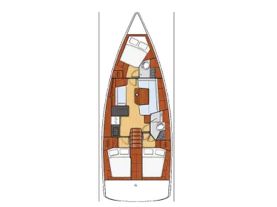 Bootverhuur Lefkáda goedkoop Oceanis 41.1