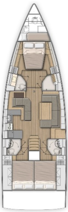 Bénéteau Oceanis 51.1 te huur van particulier of professional in Sukošan