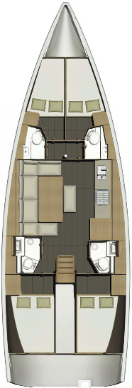 Bootverhuur Horta goedkoop Dufour 460 Grand Large