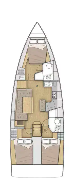 Jachthuur in Rhodes (City) - Bénéteau Oceanis 40.1 via SamBoat