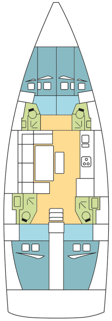 Bootverhuur Anse Marcel goedkoop Dufour 460 Grand Large