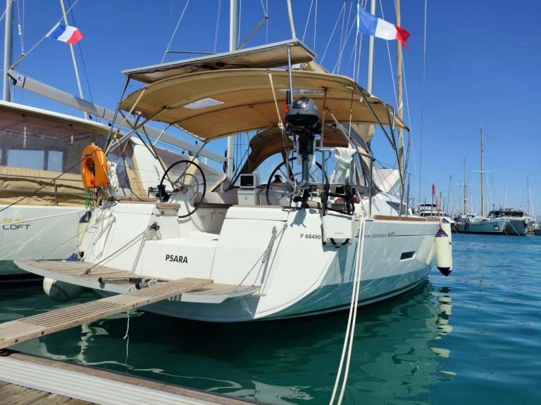 Bootverhuur Jeanneau Sun Odyssey 449 in Lefkáda via SamBoat