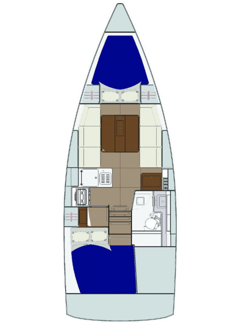 Zeilboot te huur in Primošten voor de beste prijs