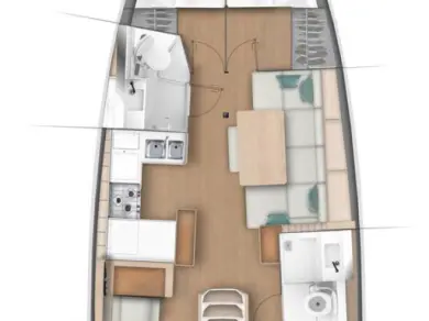 Jeanneau Sun Odyssey 440 te huur van particulier of professional in Rhodes (City)