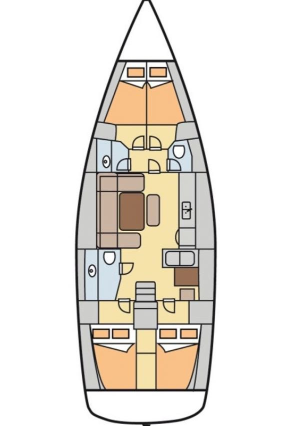Verhuur Zeilboot in Fethiye - Dufour Dufour 450 Grand Large