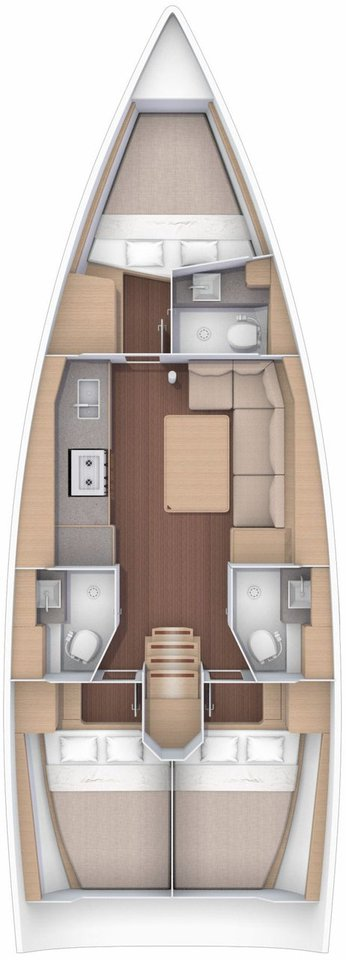 Dufour Dufour 390 GL te huur van particulier of professional in Rhodes (City)