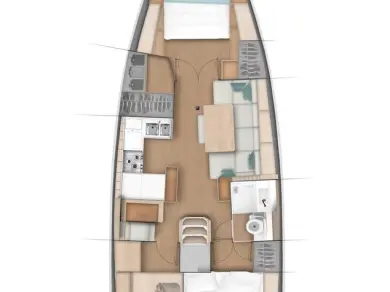 Huur een Jeanneau Sun Odyssey 440 in Road Town