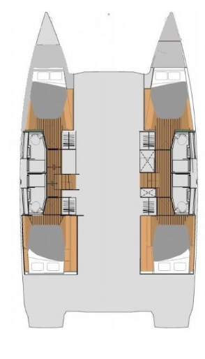 Jachthuur in Frenchtown - Fountaine Pajot Elba 45 via SamBoat