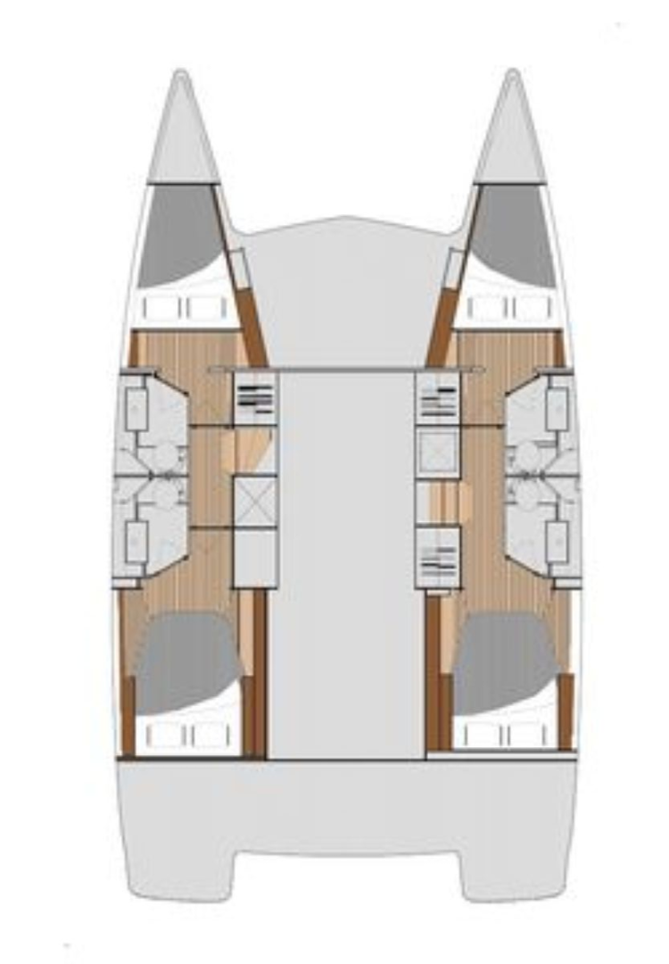 Verhuur Catamaran Fountaine Pajot met vaarbewijs