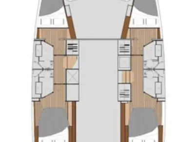 Verhuur Catamaran Fountaine Pajot met vaarbewijs