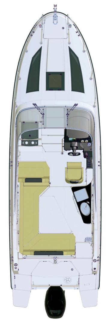 Huur een Quicksilver Quicksilver Activ 805 Cruiser in Tribunj