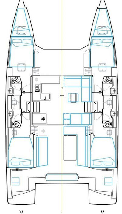 Huur een Nautitech Nautitech 46 Fly in Álimos