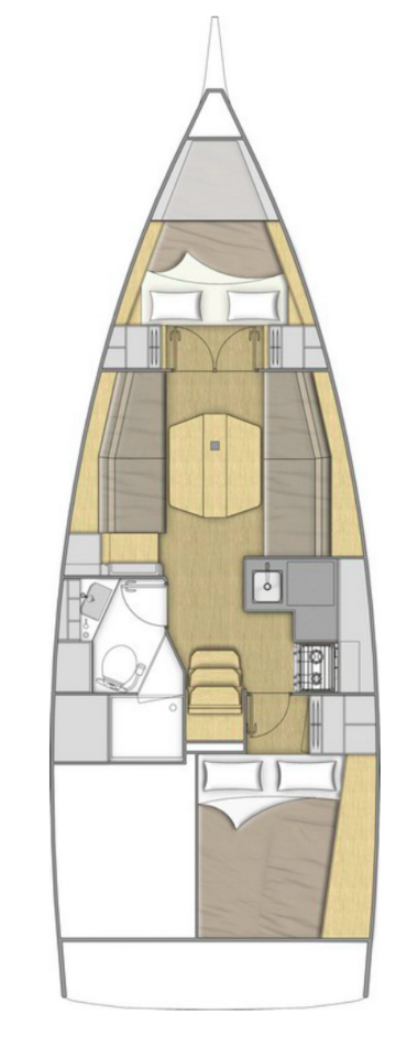 Bénéteau Oceanis 34.1 te huur van particulier of professional in Rogoznica