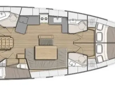 Verhuur Zeilboot in Rogoznica - Bénéteau Oceanis 46.1