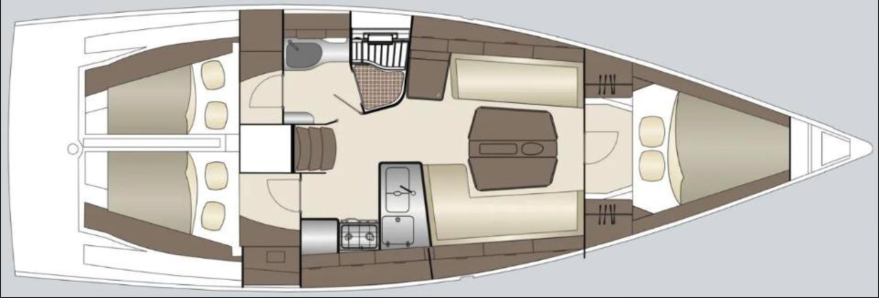 Jachthuur in Punat - Dehler Dehler 38 SQ via SamBoat