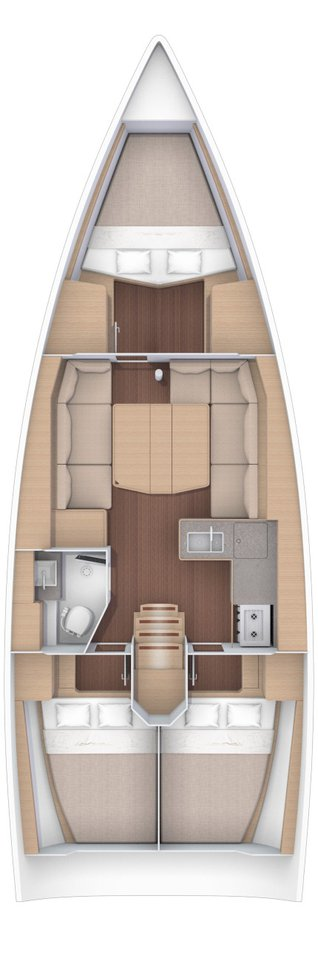 Verhuur Zeilboot in La Rochelle - Dufour Dufour 390