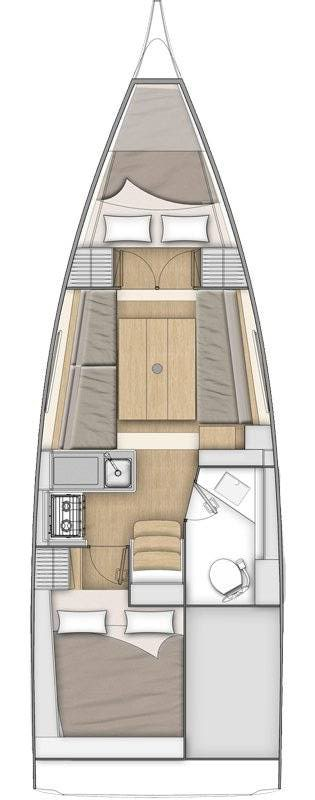 Bootverhuur La Rochelle goedkoop Oceanis 30.1