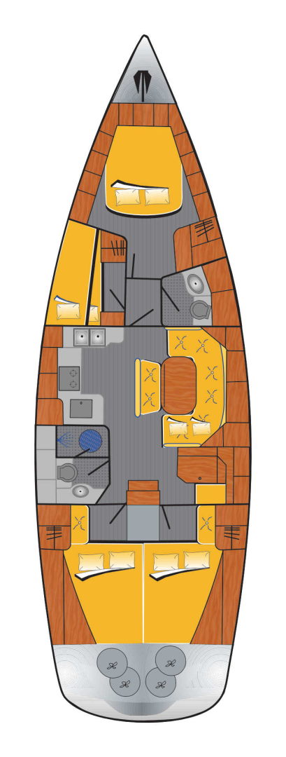 Bavaria Cruiser 46 te huur van particulier of professional in Heiligenhafen