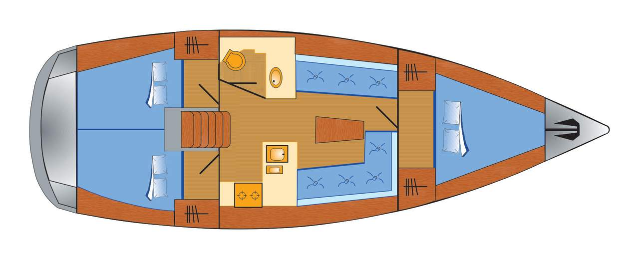 Huur Zeilboot met of zonder schipper Bavaria in Heiligenhafen