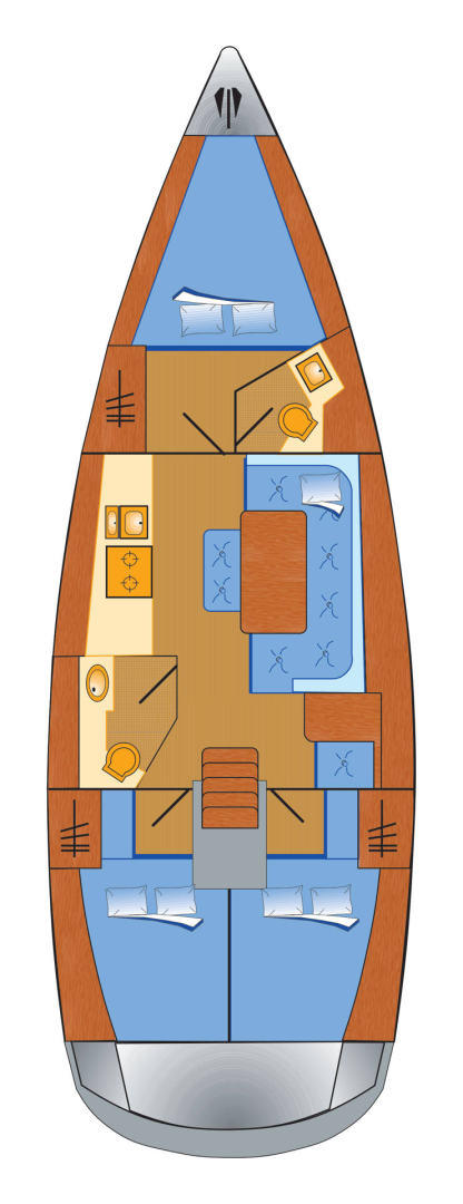 Huur een Bavaria Cruiser 41S in Heiligenhafen