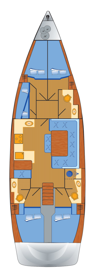 Bootverhuur Bavaria Cruiser 51 in Heiligenhafen via SamBoat