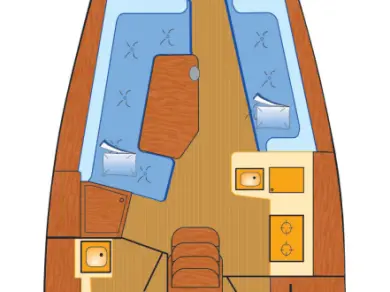 Hanse Hanse 320 te huur van particulier of professional in Heiligenhafen